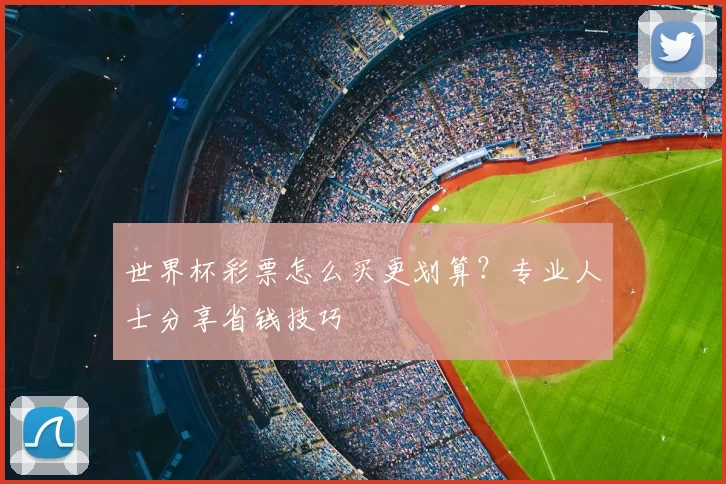 世界杯彩票怎么买更划算?专业人士分享省钱技巧