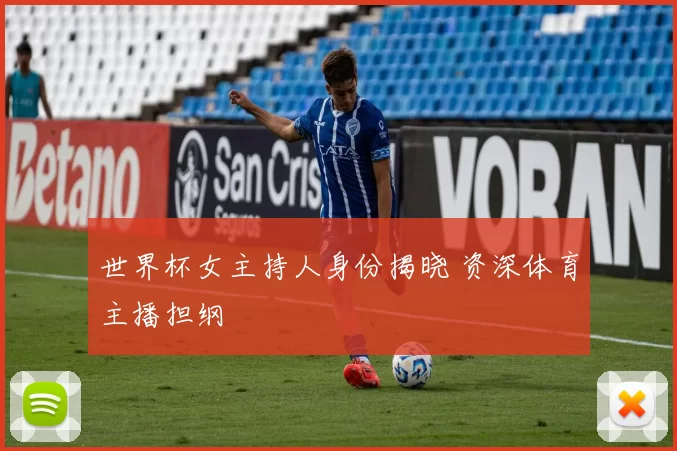 世界杯女主持人身份揭晓 资深体育主播担纲