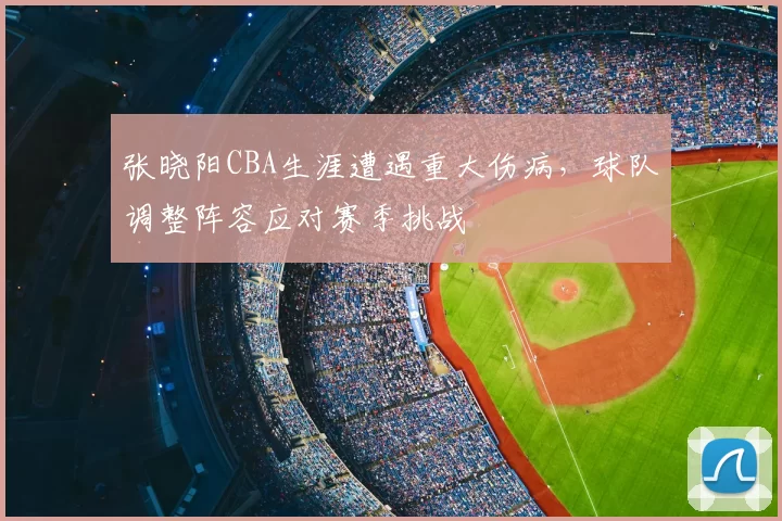 张晓阳CBA生涯遭遇重大伤病，球队调整阵容应对赛季挑战