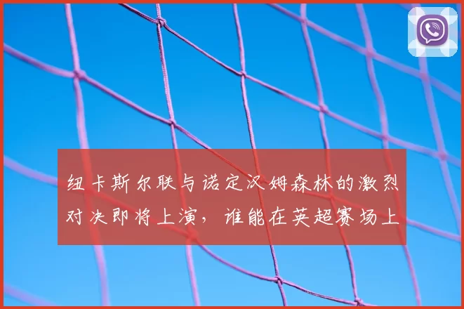 纽卡斯尔联与诺定汉姆森林的激烈对决即将上演,谁能在英超赛场上笑到最后